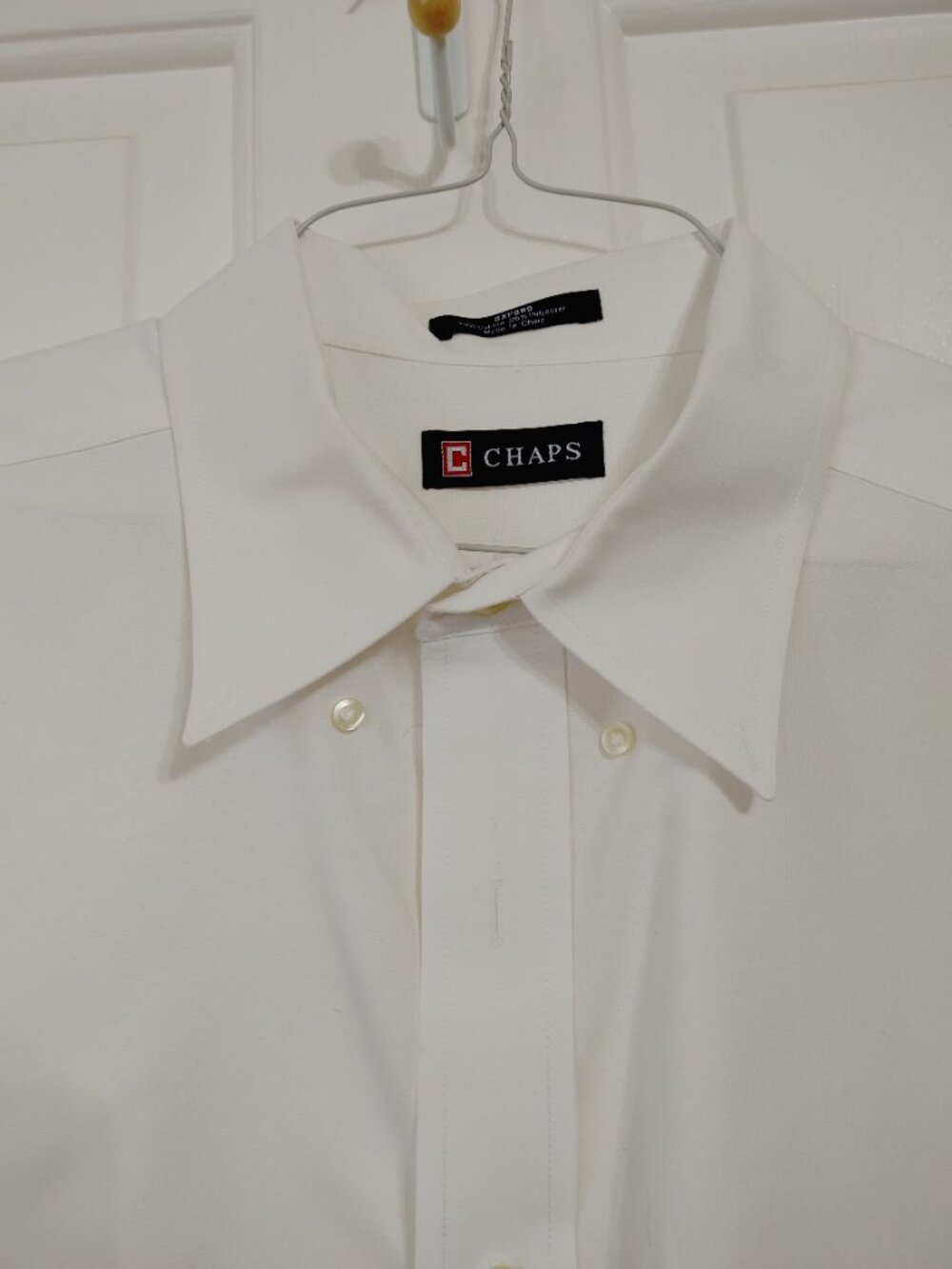 ANY 3 MENS SHIRTS 3 FOR $30                                  CHAPS XL Pure white - Picture 2 of 2